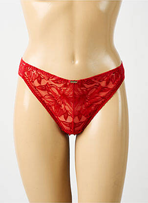 String rouge AUBADE pour femme