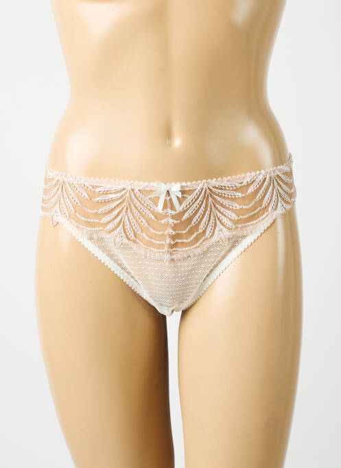 String beige AUBADE pour femme