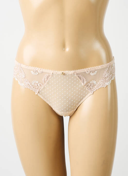 String beige AUBADE pour femme