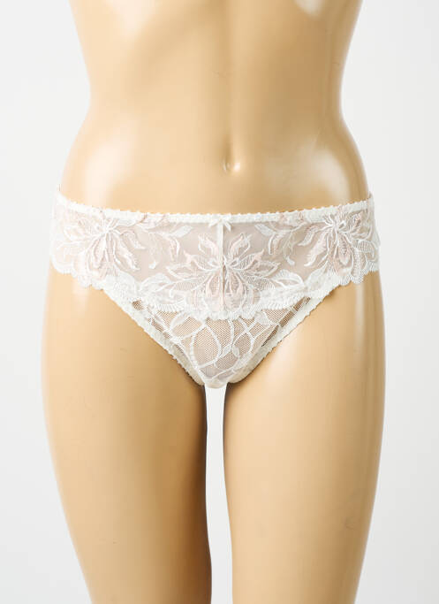 String blanc AUBADE pour femme