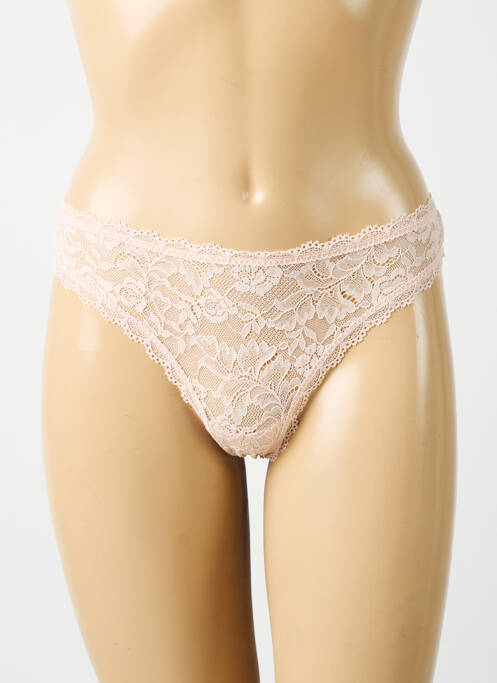 Tanga rose AUBADE pour femme