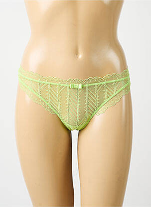 String broderie ruban vert SIMONE PERELE femme