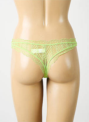 String broderie ruban vert SIMONE PERELE femme