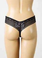 Tanga noir PRIMA DONNA pour femme seconde vue