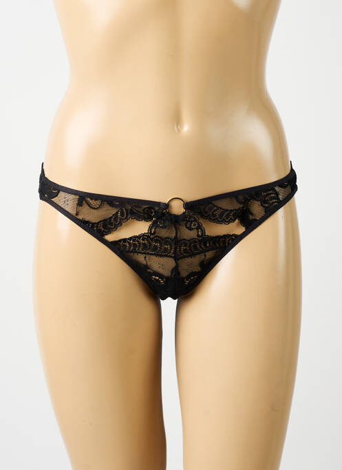 String noir AUBADE pour femme