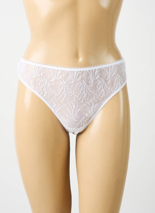 Tanga blanc SIMONE PERELE pour femme