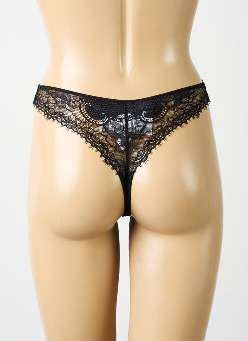 Tanga noir AUBADE pour femme