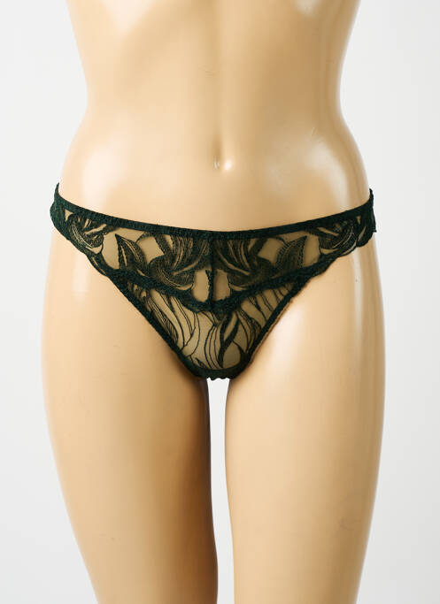 Tanga vert AUBADE pour femme