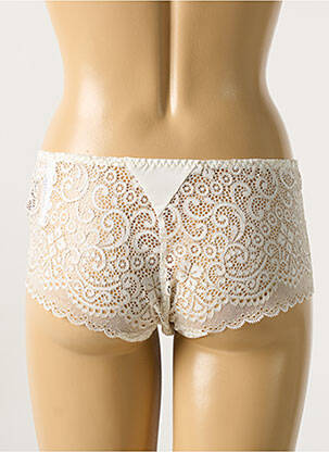 Shorty tissage dentelle beige PRIMADONNA femme