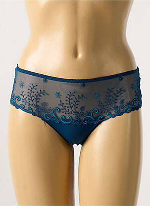 Shorty tissage tulle bleu SIMONE PERELE femme