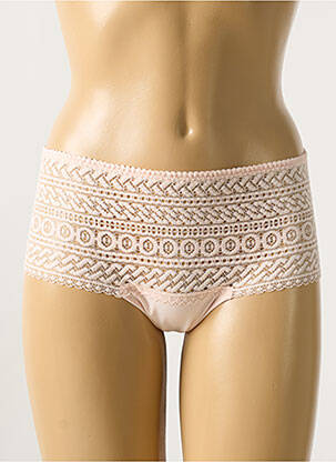 Shorty tissage dentelle rose PRIMA DONNA femme