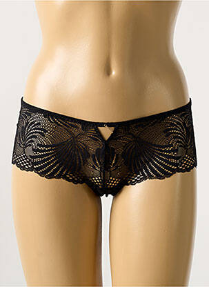 Shorty tissage dentelle noir AUBADE femme