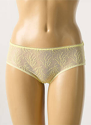 Shorty tissage tulle jaune SIMONE PERELE femme