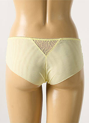 Shorty tissage tulle jaune SIMONE PERELE femme