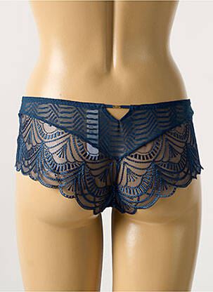 Shorty tissage tulle bleu AUBABE femme