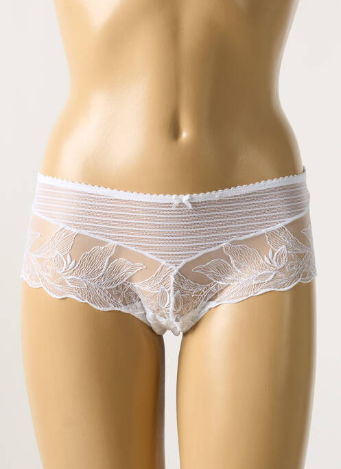 Shorty blanc AUBABE pour femme
