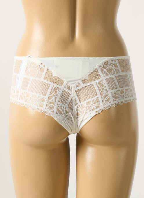 Shorty blanc MARIE JO pour femme