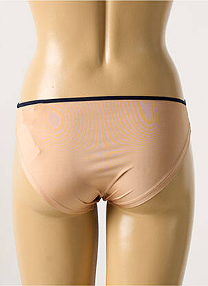Culotte effet matière satinée beige MARIE JO femme