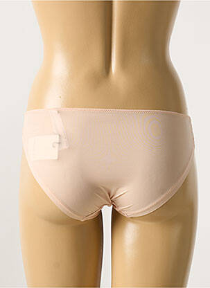 Culotte effet matière satinée beige MARIE JO femme