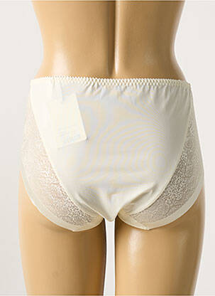 Culotte haute effet matière satinée beige PRIMADONNA femme