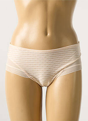 Shorty effet matière satinée beige PRIMA DONNA femme