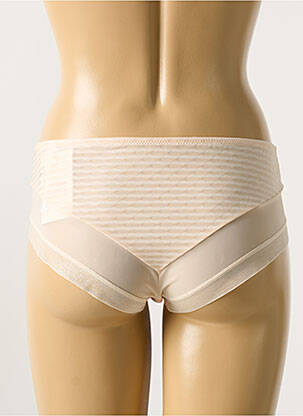 Shorty effet matière satinée beige PRIMADONNA femme