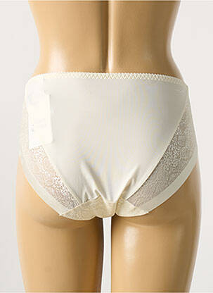 Culotte haute effet matière satinée beige PRIMADONNA femme