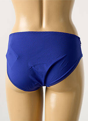 Culotte effet matière satinée bleu PRIMADONNA femme