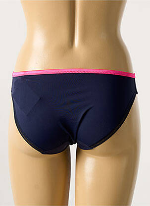Culotte effet matière satinée bleu PRIMADONNA femme