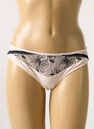 Culotte effet matière satinée rose MARIE JO femme