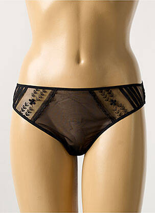 Culotte légère et transparente noir SIMONE X SIMONE PÉRÈLE femme