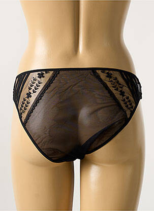 Culotte légère et transparente noir SIMONE X SIMONE PÉRÈLE femme