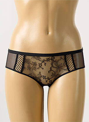 Shorty tissage dentelle noir CHANTELLE femme