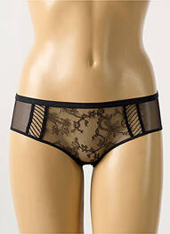 Shorty tissage dentelle noir CHANTELLE femme