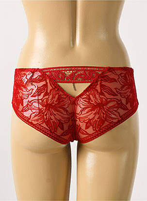 Shorty broderie rouge AUBADE femme