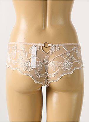 Shorty tissage dentelle beige AUBADE femme