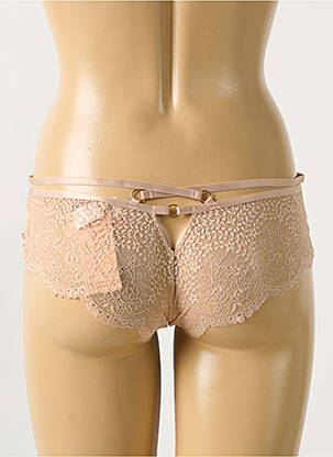 Shorty tissage dentelle beige AUBADE femme