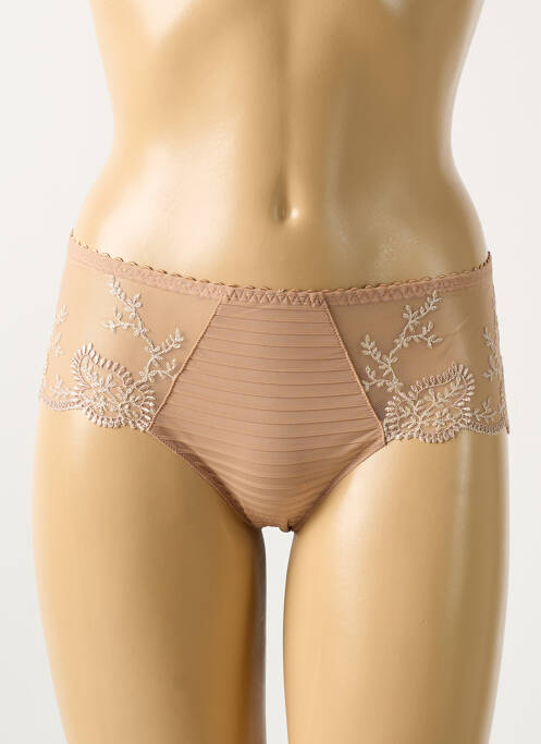 Shorty beige LOUISA BRACQ pour femme