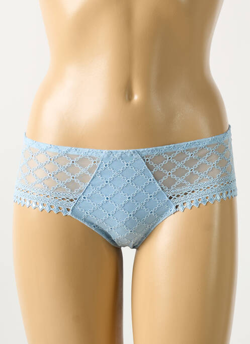 Shorty bleu LOUISA BRACQ pour femme