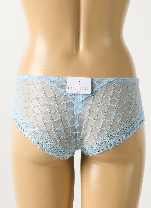 Shorty bleu LOUISA BRACQ pour femme