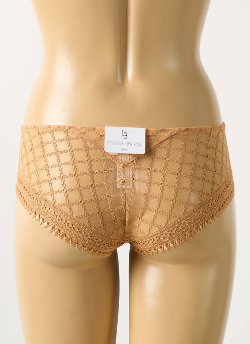 Shorty marron LOUISA BRACQ pour femme