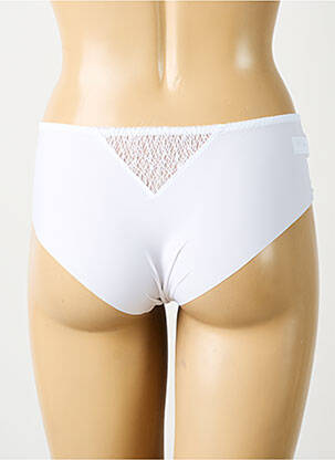 Shorty effet matière satinée blanc SIMONE PERELE femme