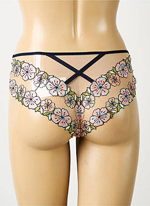 Tanga légère et transparente beige MARIE JO femme