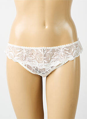 Culotte tissage dentelle blanc AUBADE femme