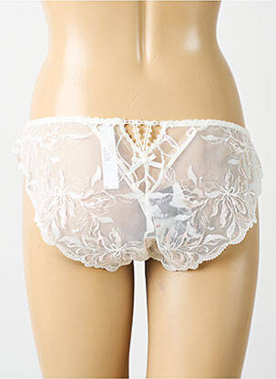 Culotte tissage dentelle blanc AUBADE femme