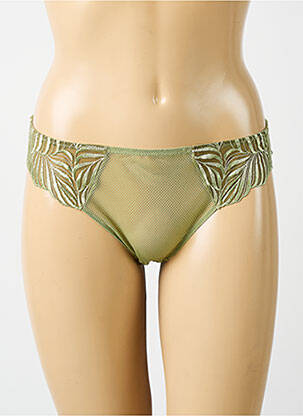 Shorty légère et transparente vert AUBADE femme