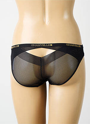 Culotte légère et transparente noir CHANTELLE femme