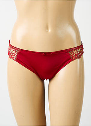 Culotte rouge KARL LAGERFELD X AUBADE pour femme