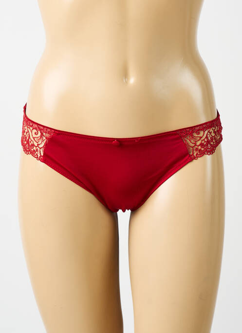 Culotte rouge KARL LAGERFELD X AUBADE pour femme