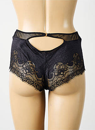 Shorty effet matière satinée noir MARIE JO femme
